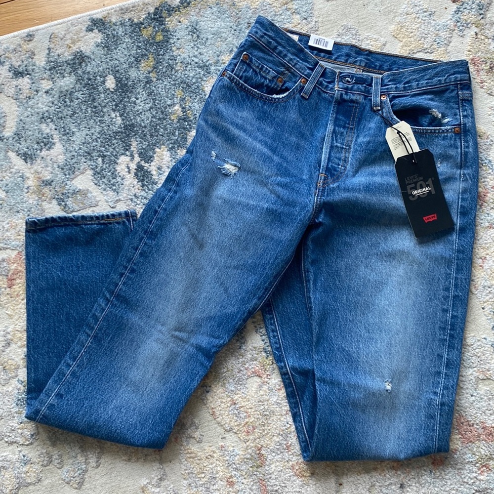 Levis blue jeans!